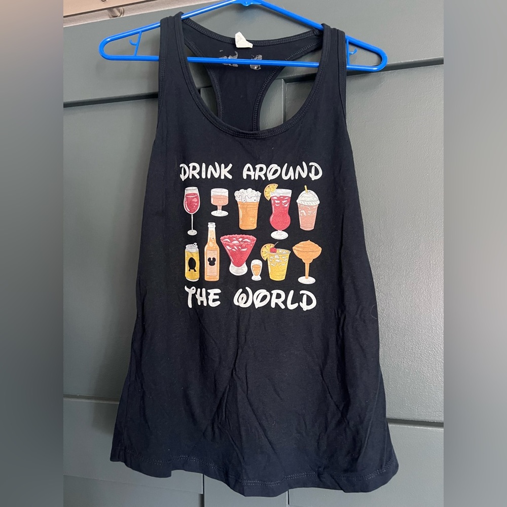 Epcot drink around the world custom top. Large.